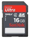 SanDisk Ultra 16GB SDHC Flash Memory Card SDSDH-016G-U46