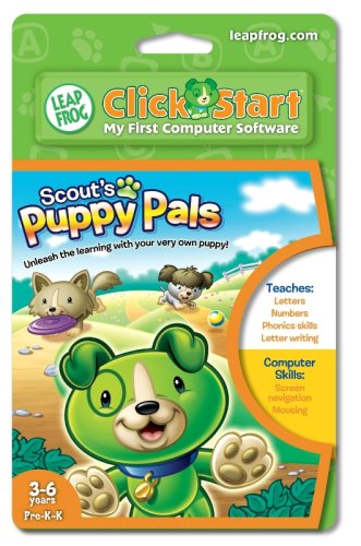 LeapFrog ClickStart Educational Software:  Scout's Puppy Pals