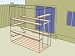 The Lion's Den Style 2 Outdoor Cat Enclosure Color: Black
