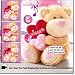 Adorable I Love You Heart Bear Sings the hit song 