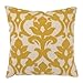 Pillow Perfect Paisley Indoor/Outdoor Accent Throw Pillow, Plush Fill, Weather, and Fade Resistant, Floor - 25