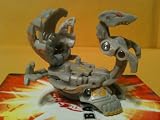 Bakugan Gundalian Invaders Haos (Gray) Lumigrowl 630G [Loose] with DNA Code