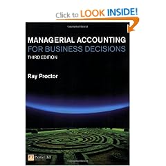 Managerial Accounting for Business Decisions
