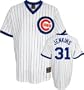Fergie Jenkins Majestic Cooperstown Throwback Pinstripe Chicago Cubs Jersey
