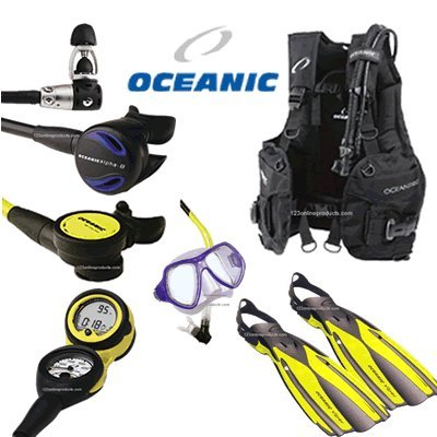 Oceanic Economy Oceanpro, Alpha 8 Scuba Gear Package sourcing is Oceanic