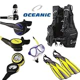 Oceanic Economy Oceanpro, Alpha 8 Scuba Gear Package