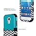 Galaxy S4 Mini Case, ULAK Hybrid (Hard Plastic Shell + Soft Silicone) Protective Rubber Rugged Hard Case for Samsung Galaxy S4 Mini i9190/i9192/i9195 (Follow the Sky/Black)