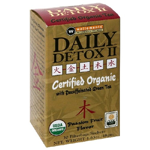 Daily Detox II Herbal Tea, Passion Fruit, Tea Bags, 30-Count Box (Pack of 3) by Daily Detox