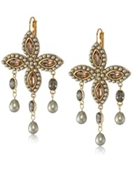 Carolee Navette Topaz Earrings