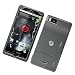 Motorola DROID X MB810 & Droid X2 MB870 (Verizon) Snap On Protector Hard Case, Transparent