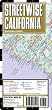 Streetwise California Map - Laminated State Road Map of California