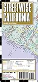 Streetwise California Map - Laminated State Road Map of California