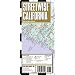Streetwise California Map - Laminated State Road Map of California