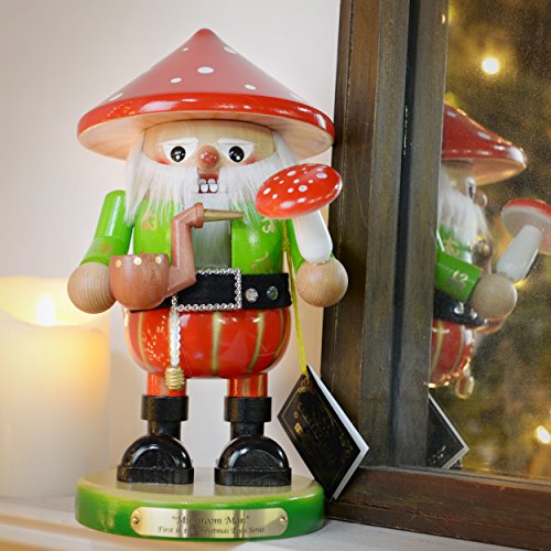 Kurt Adler 12.5″ Steinbach Mushroom Man Nutcracker Kurt Adler 12.5″ Steinbach Mushroom Man Nutcracker