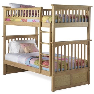 Columbia Bunk Bed in Size: Twin/Twin