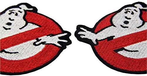 Embird Ghostbuster Movie Embroidered Iron On / Sew On Uniform Logo Patch (2 Pcs Packed)