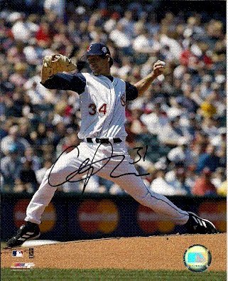 Cliff Lee Autographed/Hand Signed Cleveland Indians 8x10 Photo