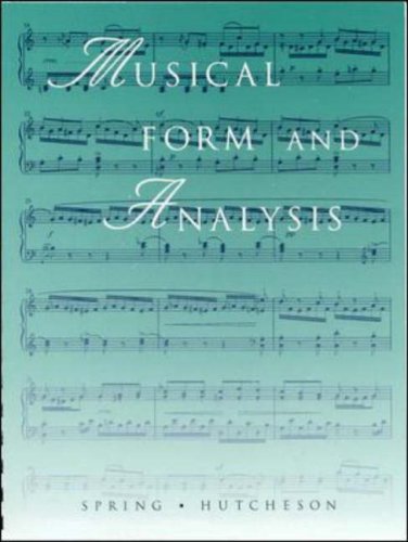 Books: Musical Form and Analysis