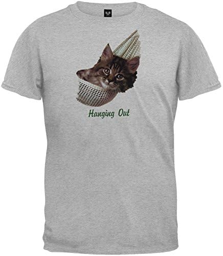 Kitten In Hammock Youth T-Shirt - Small(6/8)