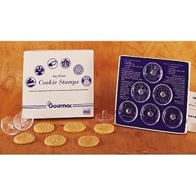 Buy Anytime Cookie Stamps, 6 Piece Set by Gourmac