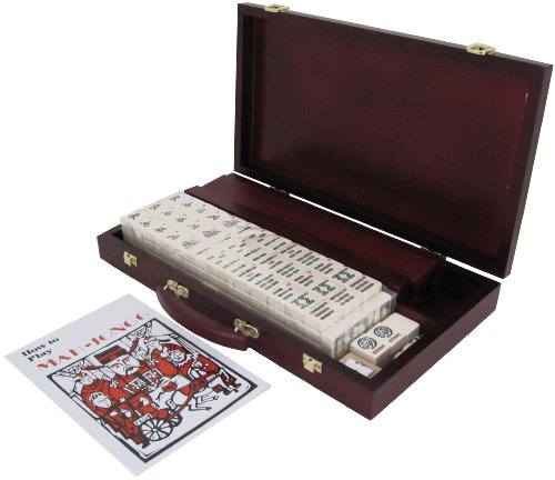 Melanie 15" American Mah-jong in Wooden Suitcase - Cherry reviews