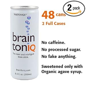 Brain Toniq, the Non-caffeinated Think Drink (2) cases