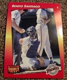 1993 Donruss Triple Play Benito Santiago # 70 MLB Baseball Card