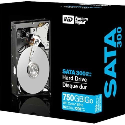 750GB Sata II 7200 Rpm 16MB Retail Kit