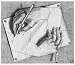 M.C. Escher (Drawing Hands) Art Poster Print - 22
