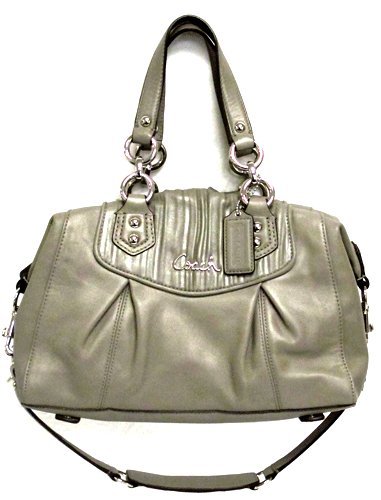 coach ashley leather satchel
