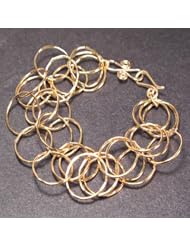 LargeÊMulti-Link Chain Bracelet, Choice of 14k Gold or Sterling Silver