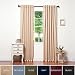ZEBRA EMBOSSED JaquaredInsulated Thermal Blackout Window Curtain84"L-GOLD