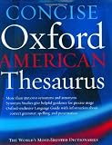 Concise Oxford American Thesaurus
