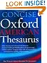 Concise Oxford American Thesaurus
