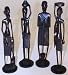 Set of 4 Intricately Hand-carved 11