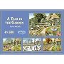 Gibsons Puzzle - A Year in the Garden (4x500 pieces)