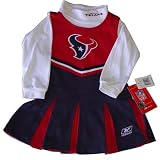 Houston Texans NFL Red Cheerleader Halloween Costume 6X