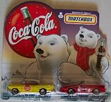 Matchbox Coca Cola Die Cast Cars 1955 Chevy Bel Air / 1998 Camaro