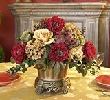 silk flower arranging