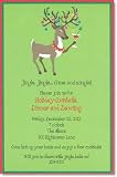 Tipsy Reindeer Christmas Party Invitations