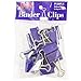 JAM Paper® Binder Clips - Medium (1 1/4 inch / 32 mm) - Purple - 15 Clips per Pack