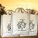 The Planet Bag Short Handle Five (5) Pack 100% Cotton Reusable Grocery Shopping Bag