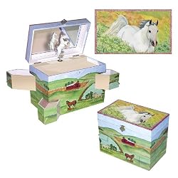 ENCHANTMINTS HIDEAWAY HORSE TREASURE JEWELRY BOX