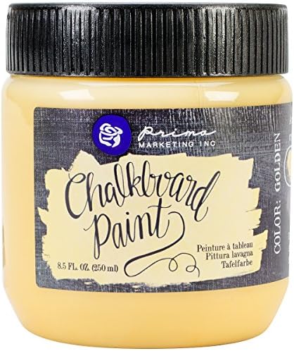 Brand New Prima Marketing Chalkboard Paint 8.5oz-Golden Brand New