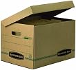 Bankers Box Stor/File 100% Recycled Basic-Duty Storage Boxes with Flip-Top Lid, Letter/Legal, 12 pack (12772)
