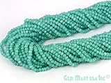 1 Strand Aqua Chalcedony Rondell Micro Faceted 3-4mm 14" Length AAAmazing quality 100 Percent Natural (RLAD-70002)