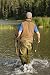 Salmon Fishing in Alaska - 24H x 16W - Peel and Stick Wall Decal by Wallmonkeys