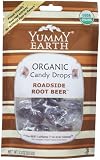 YummyEarth Organic Roadside Root Beer Drops, 3.3-Ounce Pouch (Pack of 12)
