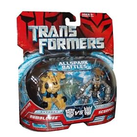 Transformers Movie Legends Allspark Battles Bumblebee vs Scorponok Figure Set