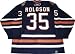 Dwayne Roloson Edmonton Oilers Autographed Replica Jersey
